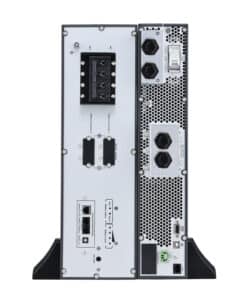 APC Easy UPS On-Line, 6kVA/6kW, Lithium-ion, Rack/Tower 5U, 230V, 1 harde draad (1P+N+E) uitgang, Intelligente kaartsleuf, verlengde runtime, met railkit Stekkerdoos - Afbeelding 4