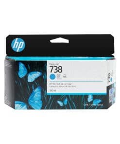 HP 738 130 ml cyaan inktcartridge voor DesignJet