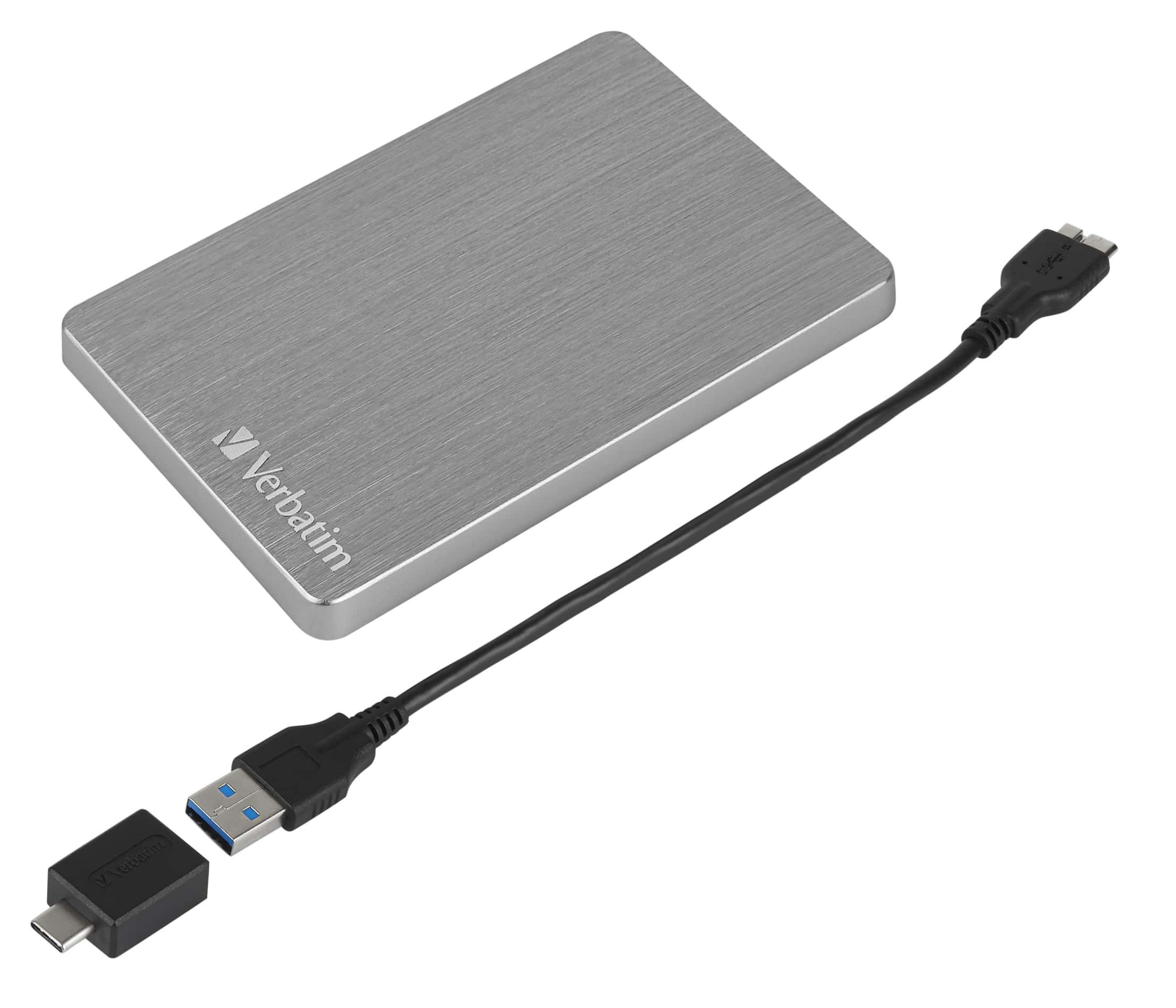 Verbatim Store 'n' Go ALU dunne mobiele harde schijf 1 TB Space Grey - Afbeelding 3