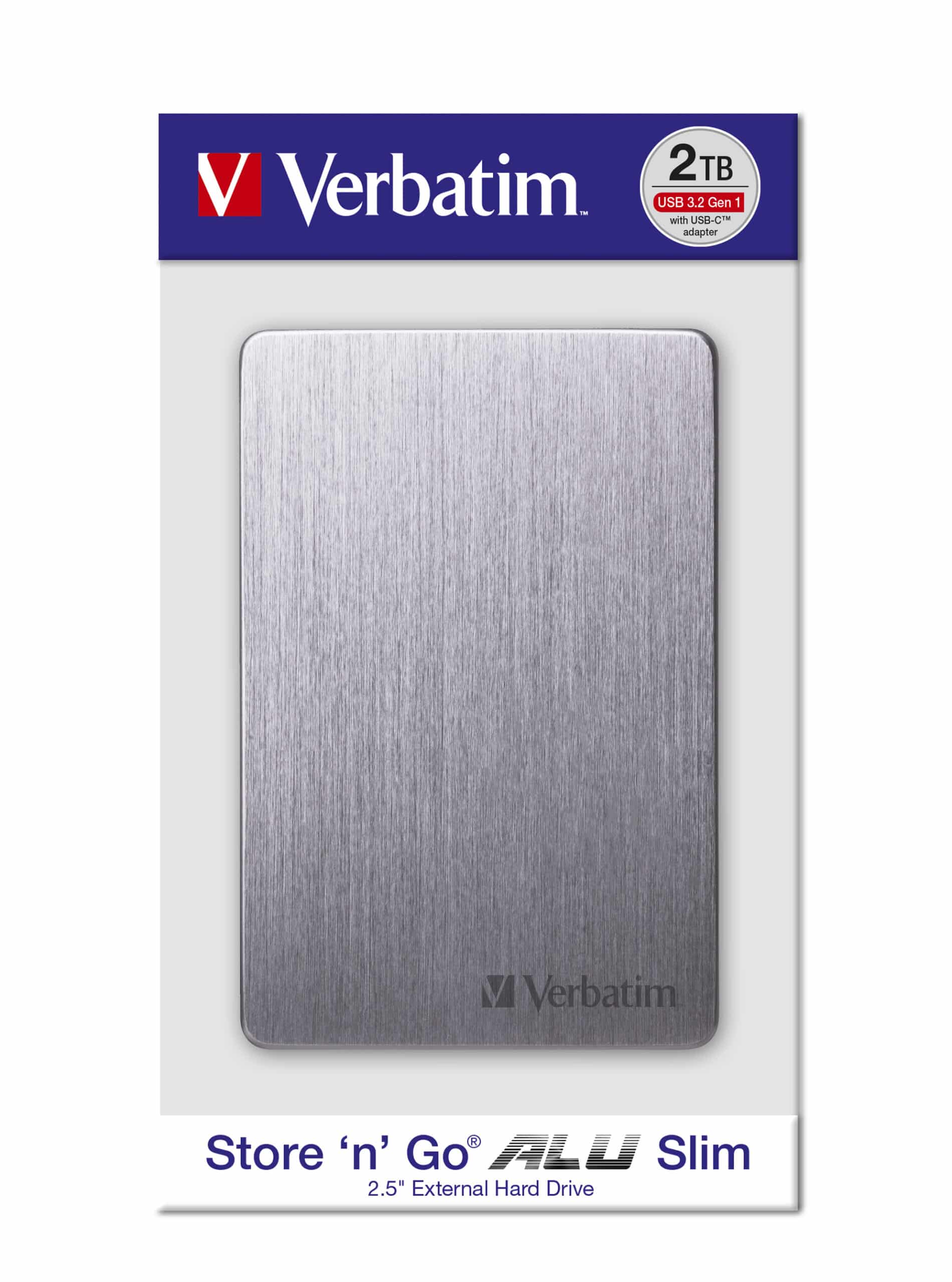 Verbatim Store 'n' Go ALU dunne mobiele harde schijf 1 TB Space Grey - Afbeelding 7