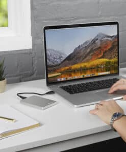 Verbatim Store 'n' Go ALU dunne mobiele harde schijf 1 TB Silver - Afbeelding 2