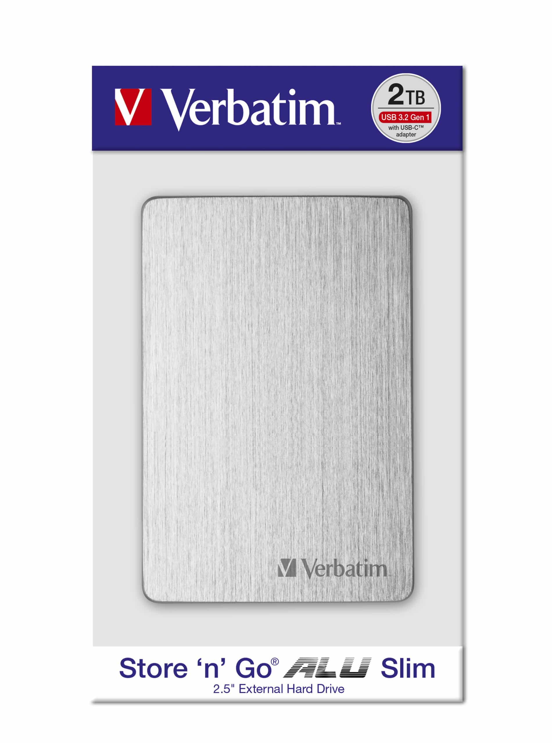 Verbatim Store 'n' Go ALU dunne mobiele harde schijf 1 TB Silver - Afbeelding 7