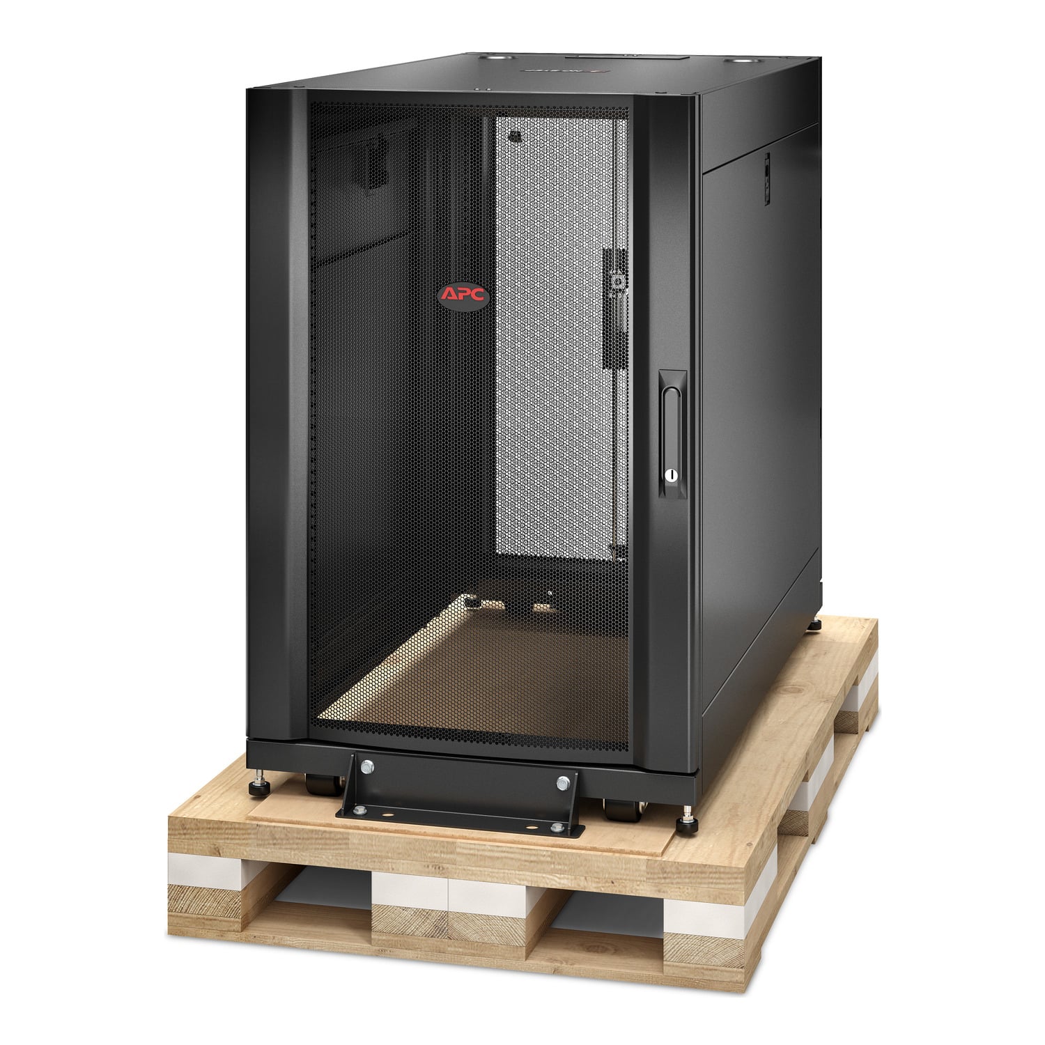 APC NetShelter SX 18U Server Rack Enclosure 600mm x 1070mm w/ Sides Black Shock Packaging - Afbeelding 4