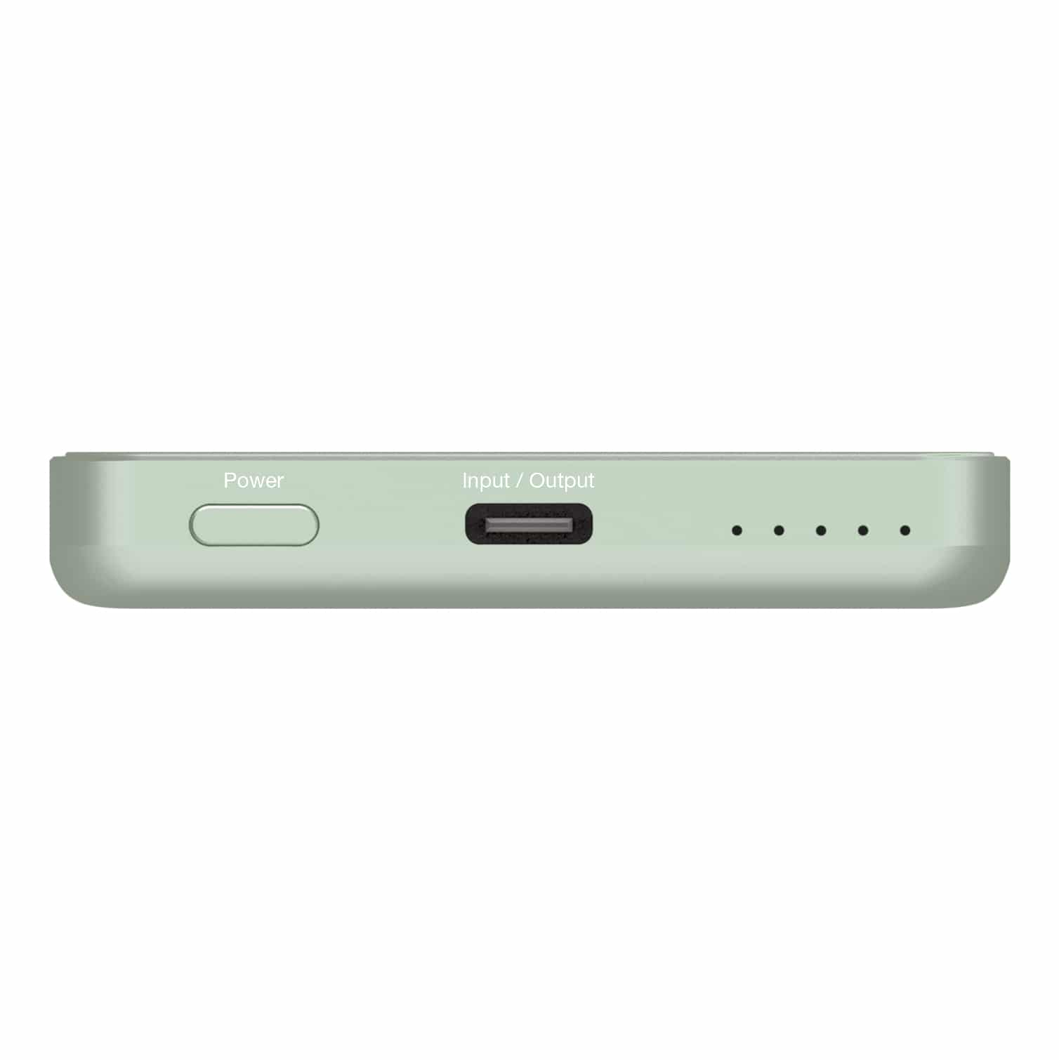 Verbatim Charge 'n' Go Essentials Magnetische draadloze powerbank 5000 mAh Groen - Afbeelding 3