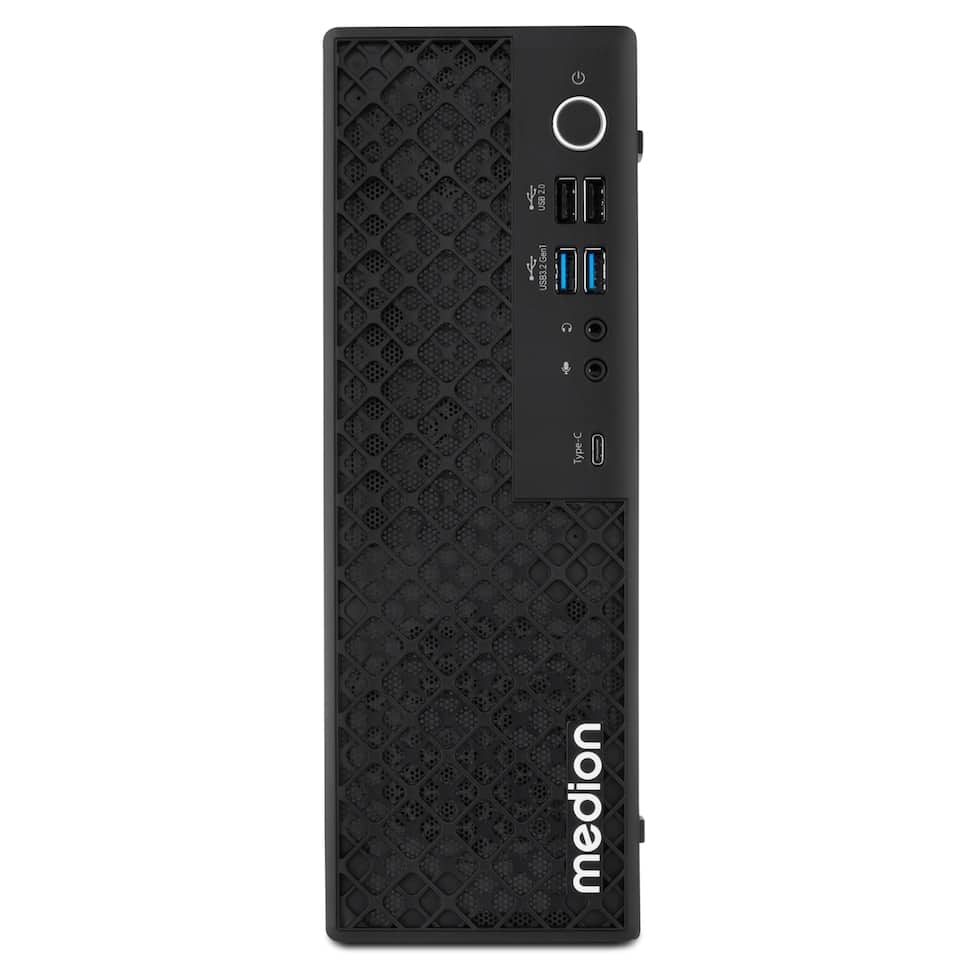 MEDION Picoworx T80 III Copilot+ PC Intel Core Ultra 7 256V 16 GB LPDDR5x-SDRAM 1 TB SSD Windows 11 Home Mini PC Zwart - Afbeelding 5