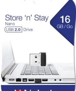 Verbatim Store 'n' Stay NANO - USB-Stick16 GB - Zwart - Afbeelding 7