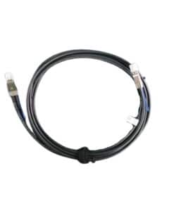 DELL 470-ABDR Serial Attached SCSI (SAS)-kabel 2 m 12 Gbit/s Zwart, Metallic