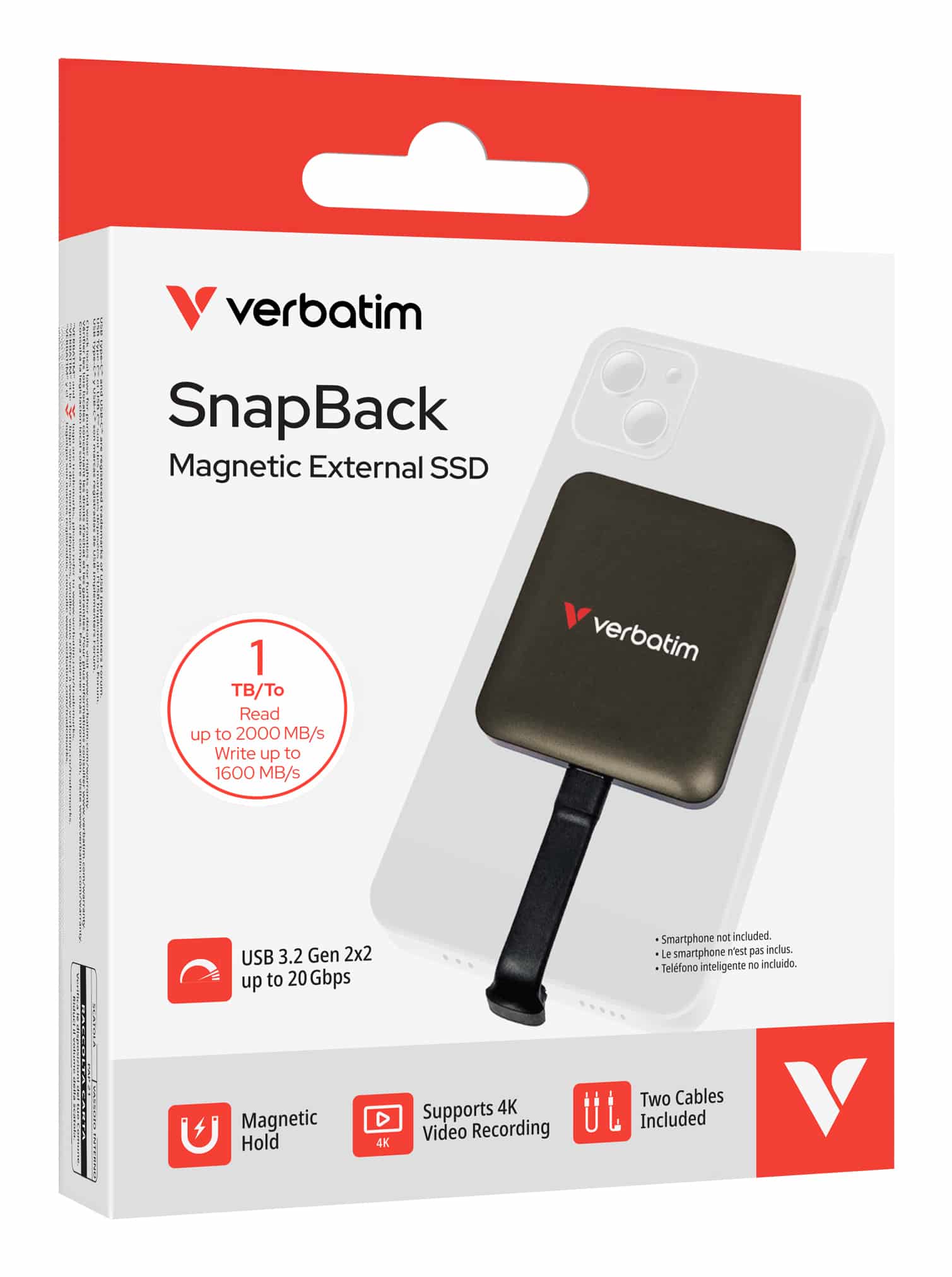Verbatim Snapback SSD 1TB Mokka metallic - Afbeelding 5