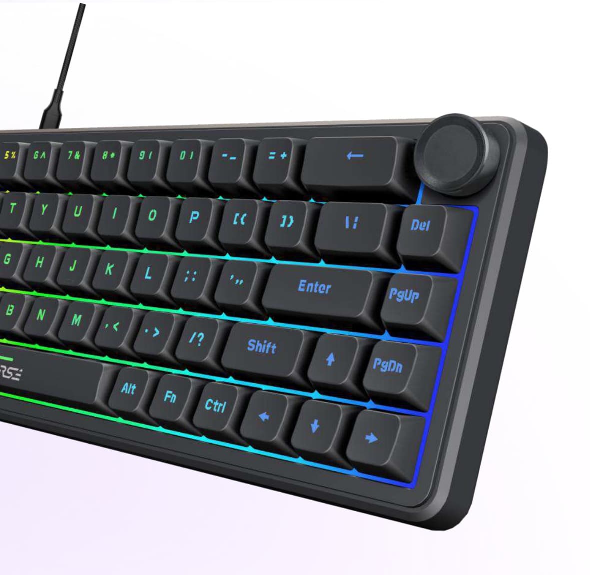 Oniverse Magnus toetsenbord Gamen USB Zwart - Afbeelding 3