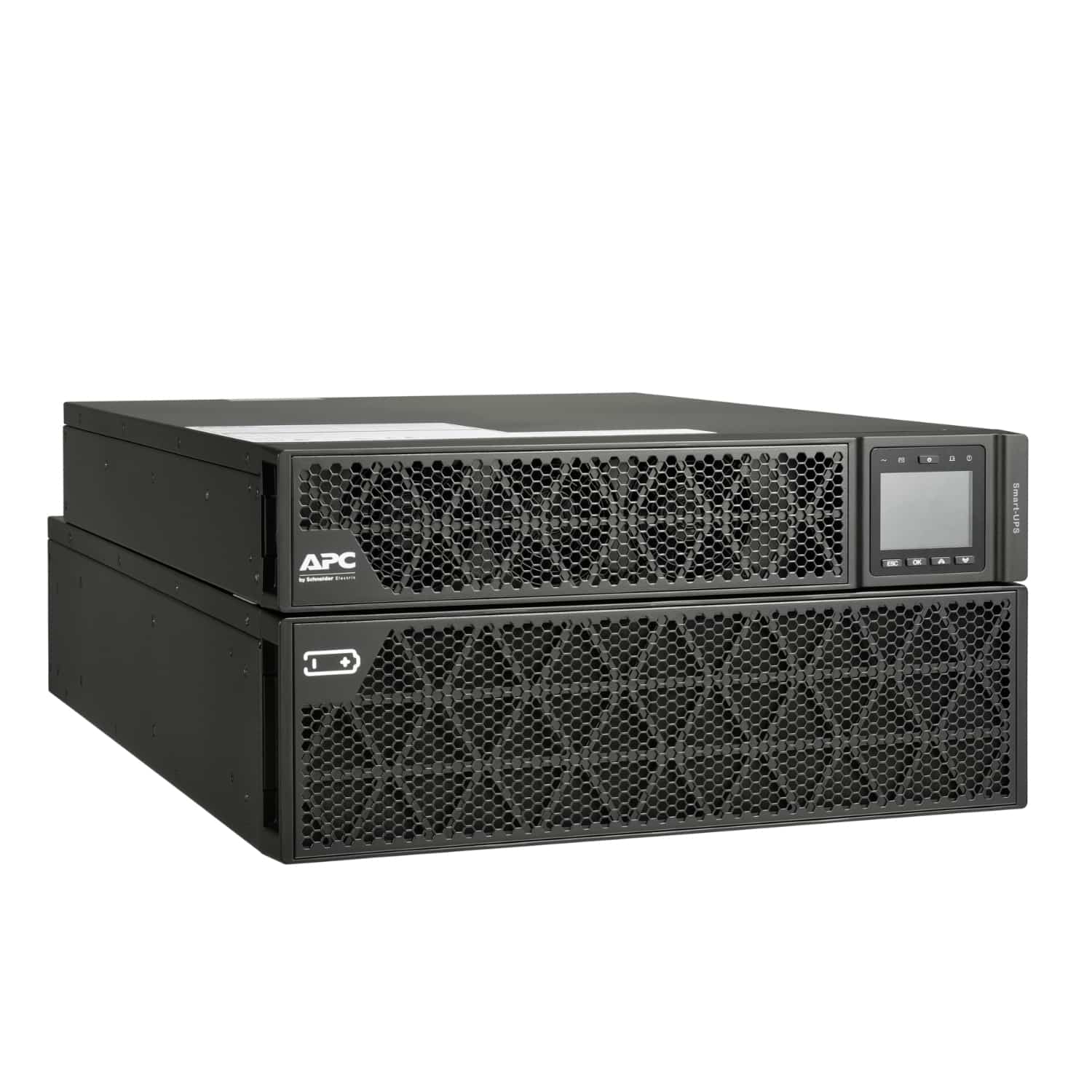 APC Smart-UPS On-Line SRTG8KXLI Noodstroomvoeding, 8000VA/W, 230V hardwired in&uit, 2x C19, 1x C13, NMC Stekkerdoos - Afbeelding 7