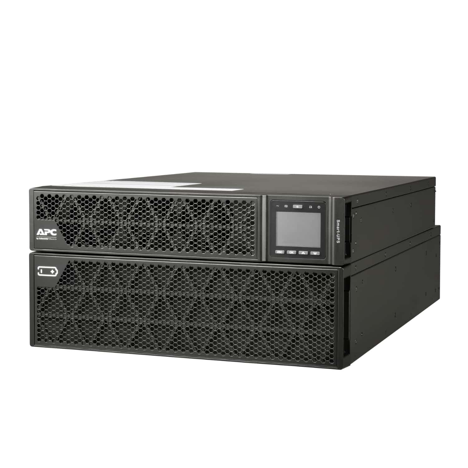 APC Smart-UPS On-Line SRTG8KXLI Noodstroomvoeding, 8000VA/W, 230V hardwired in&uit, 2x C19, 1x C13, NMC Stekkerdoos - Afbeelding 8
