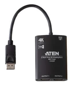 ATEN 2-Port True 4K DisplayPort MST Hub - Afbeelding 3