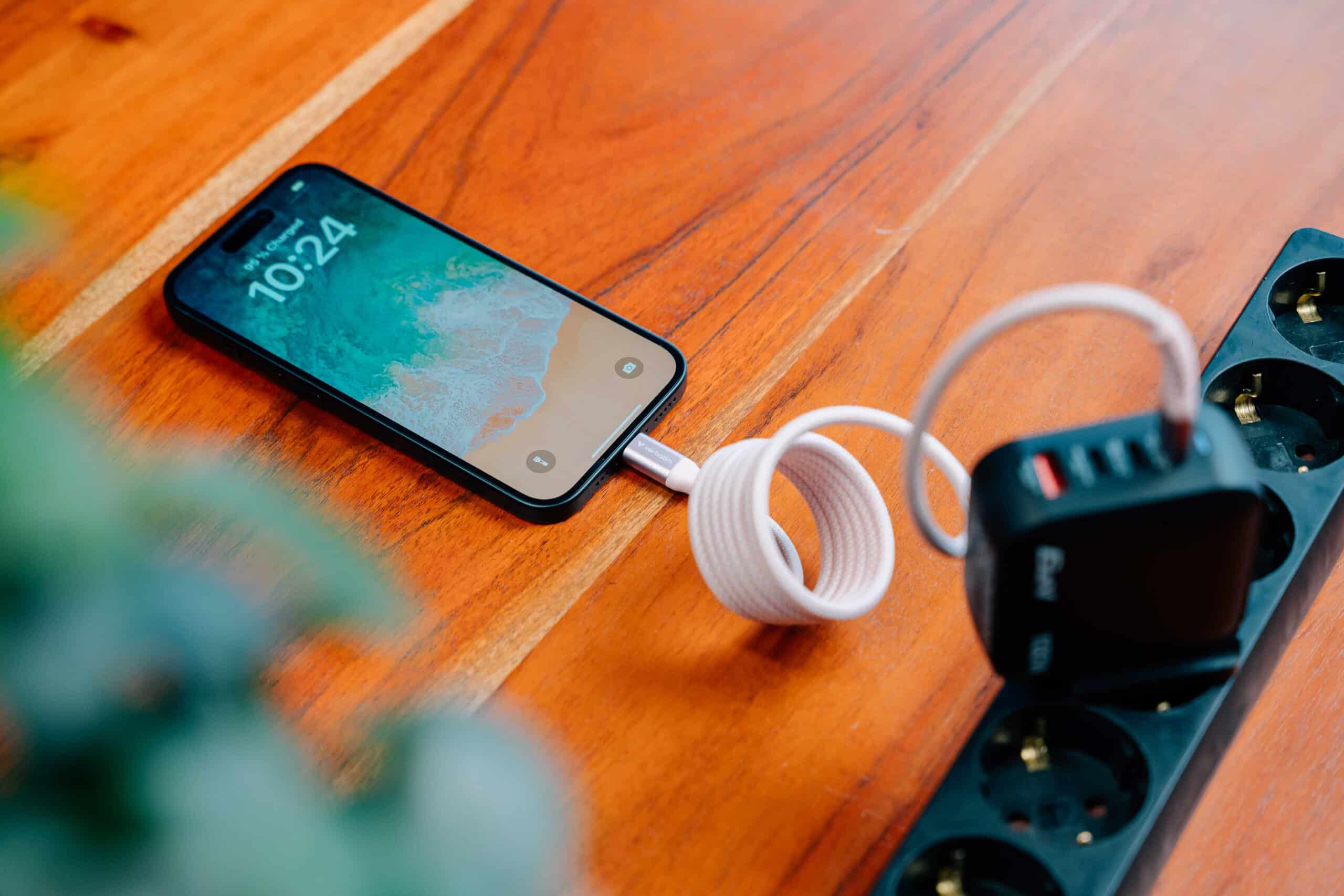 Verbatim Sync & Charge Magnetische Kabel - 60W USB-C naar USB-C 120 cm Blauw