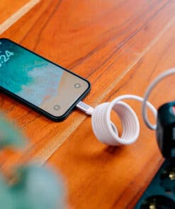 Verbatim Sync & Charge Magnetische Kabel - 60W USB-C naar USB-C 120 cm Blauw - Afbeelding 5