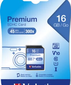 Verbatim Premium 16 GB SDHC Klasse 10