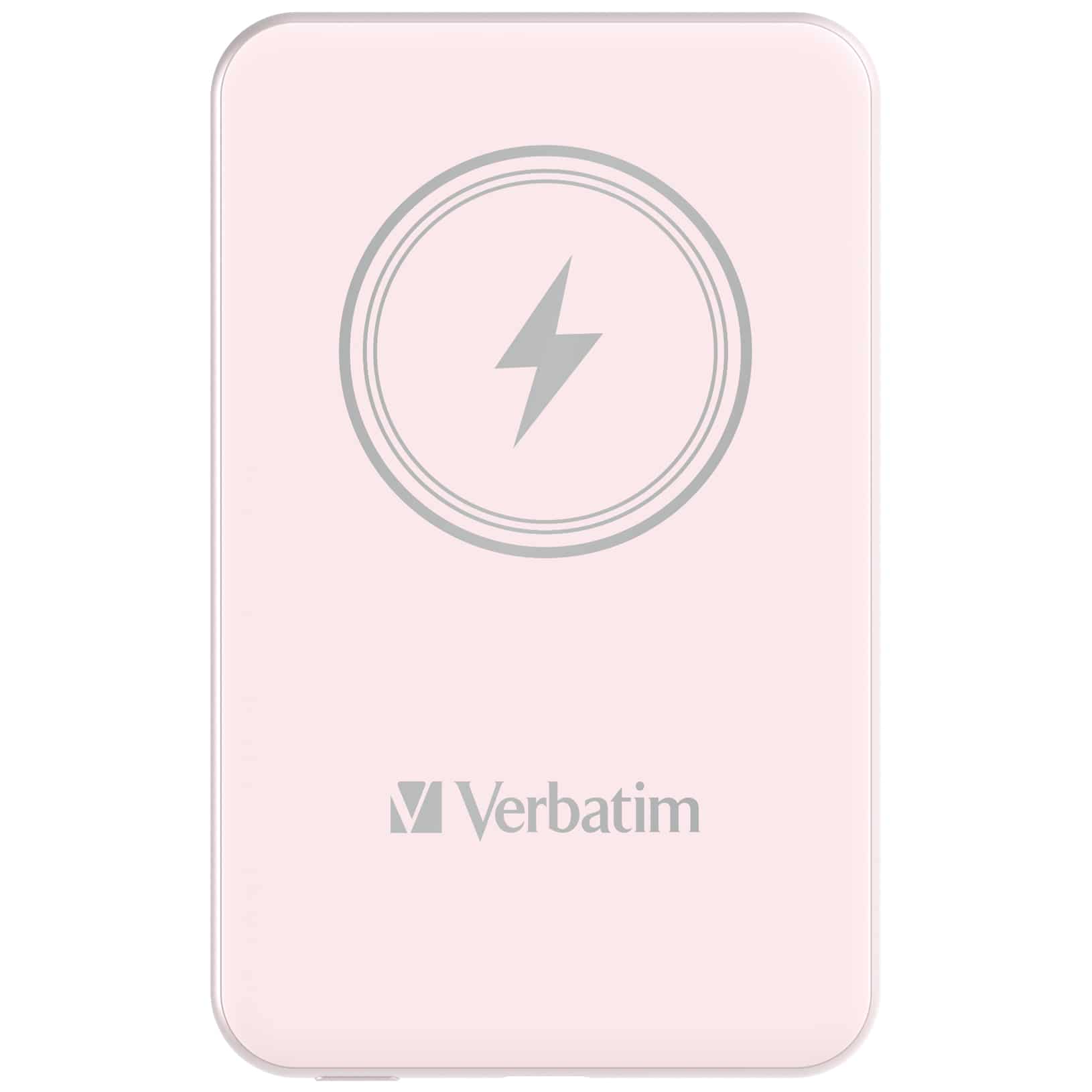 Verbatim Charge 'n' Go Magnetische Draadloze Power Bank 5000mAh Roze - Afbeelding 3