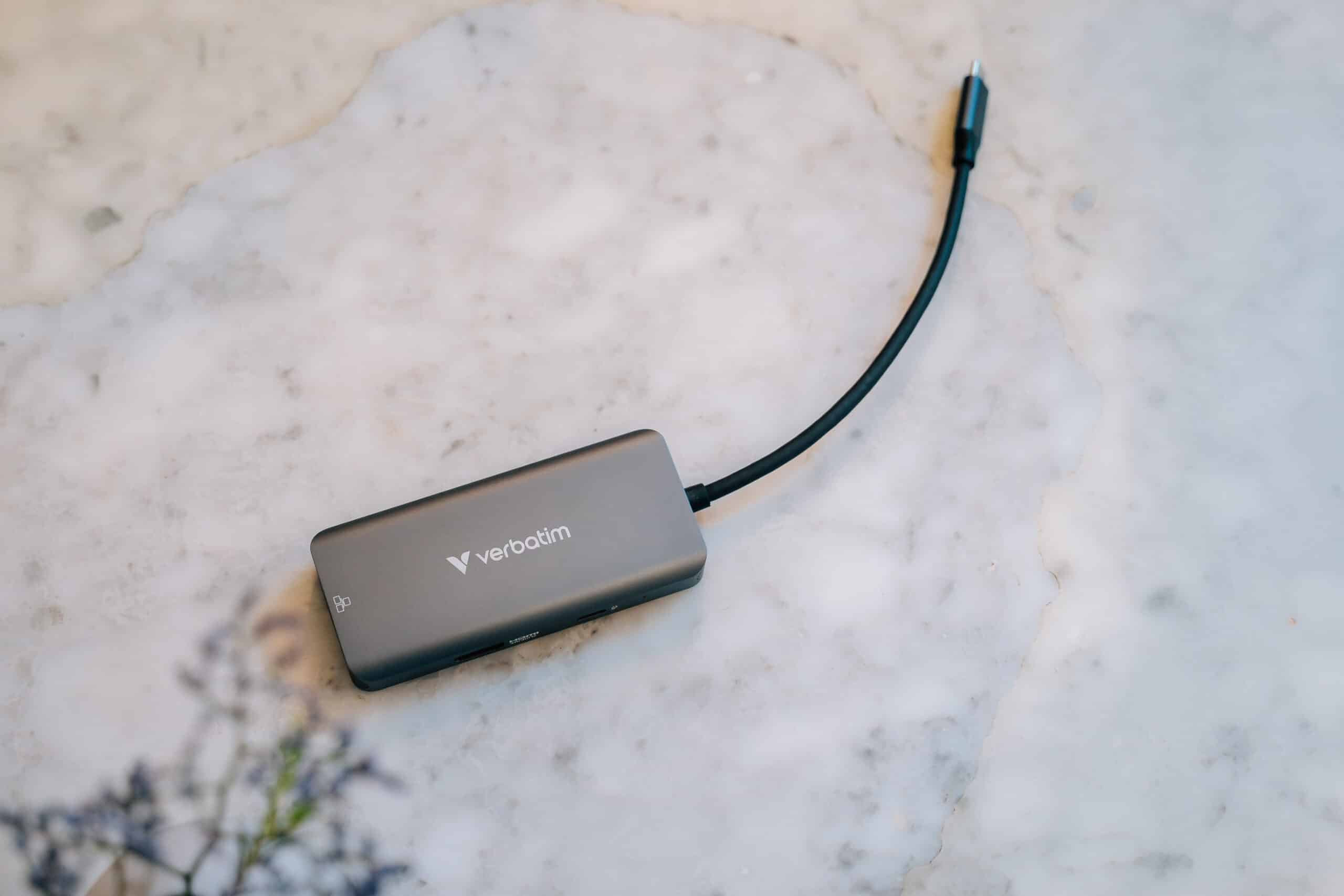 Verbatim USB-C essentiële multipoort hub 6 poorten: RJ45, HDMI, USB-C PD, 3 x USB-A 3.2 Gen 1 - Afbeelding 6
