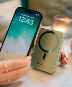 Verbatim Charge 'n' Go Magnetische Draadloze Power Bank 10000 mAh met standaard - Groen - Afbeelding 4
