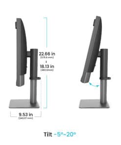 BenQ PD2770U computer monitor 68,6 cm (27") 3840 x 2160 Pixels 4K Ultra HD LCD Zwart - Afbeelding 6