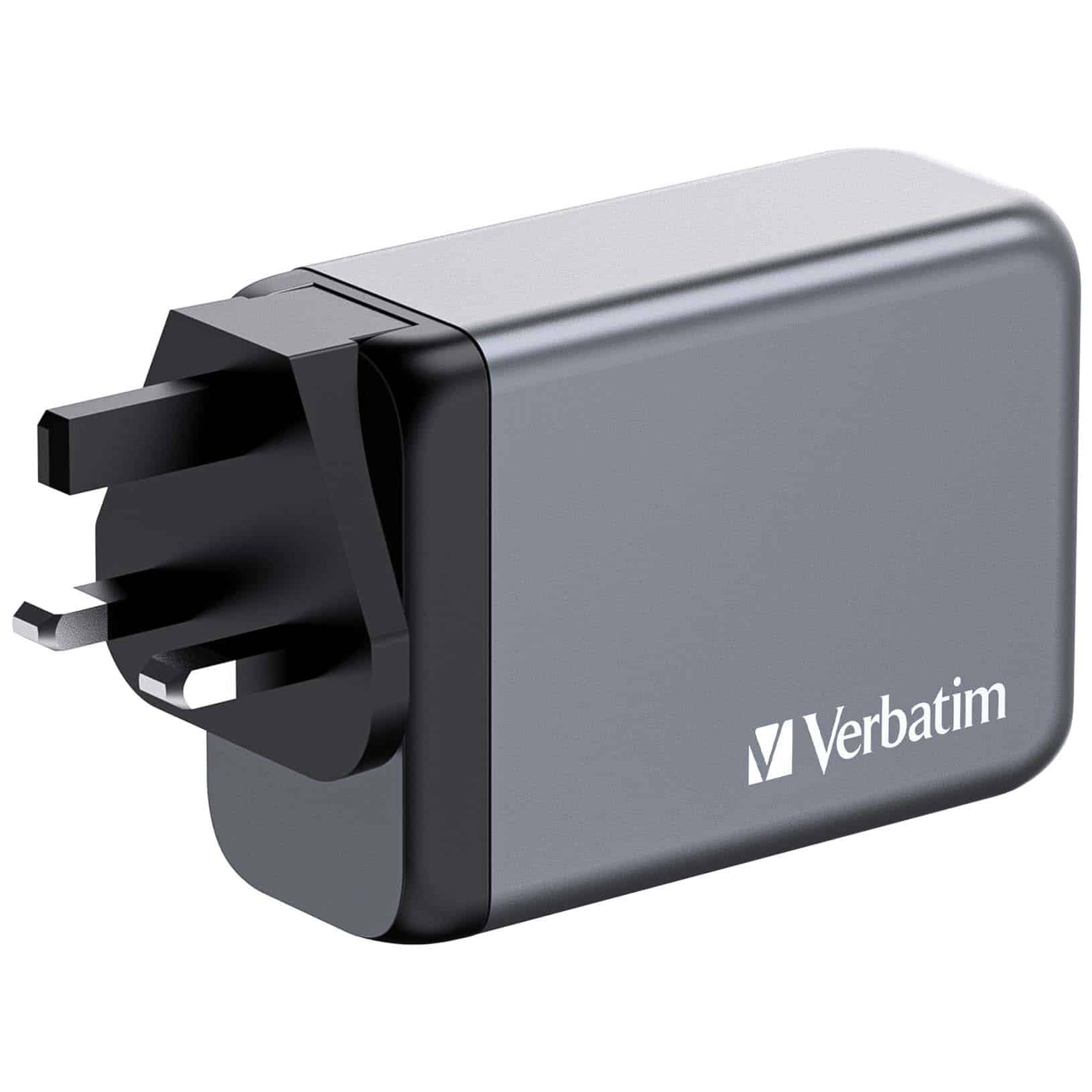 Verbatim 240 W GaN-wandoplader met vier poorten 1 x USB-C PD 140 W /1 x USB-C PD 100 W / 1 x USB-C® PD 65 W / 1 x USB-A QC 3.0 (EU/VK/VS) - Afbeelding 8