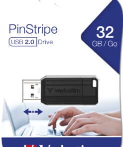 Verbatim PinStripe - USB-Stick32 GB - Zwart - Afbeelding 3