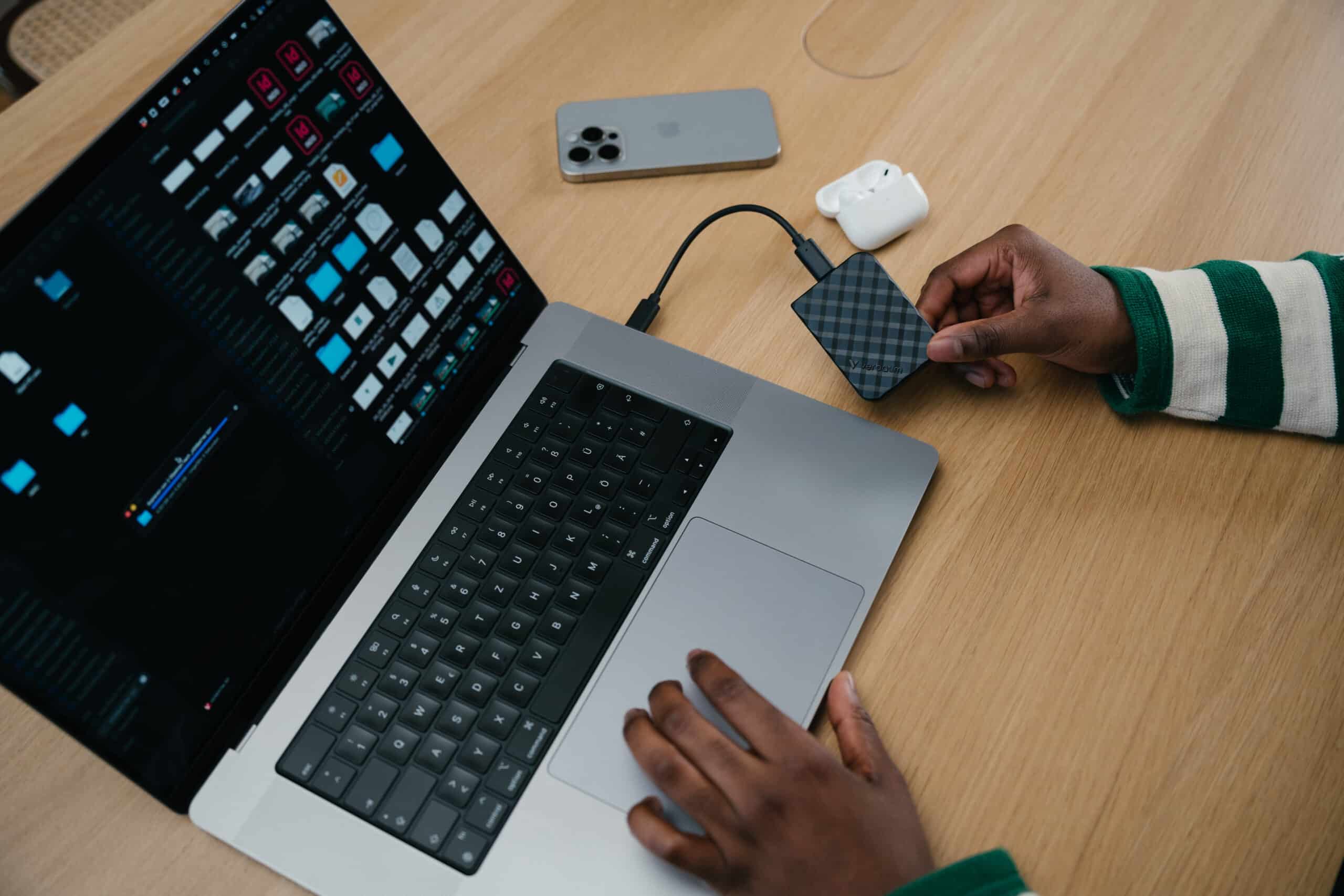 Verbatim Store 'n 'Go Mini Diamond USB-C 1TB Zwart - Afbeelding 3
