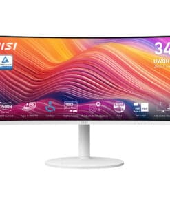 MSI Modern MD342CQPW computer monitor 86,4 cm (34") 3440 x 1440 Pixels UltraWide Quad HD Wit