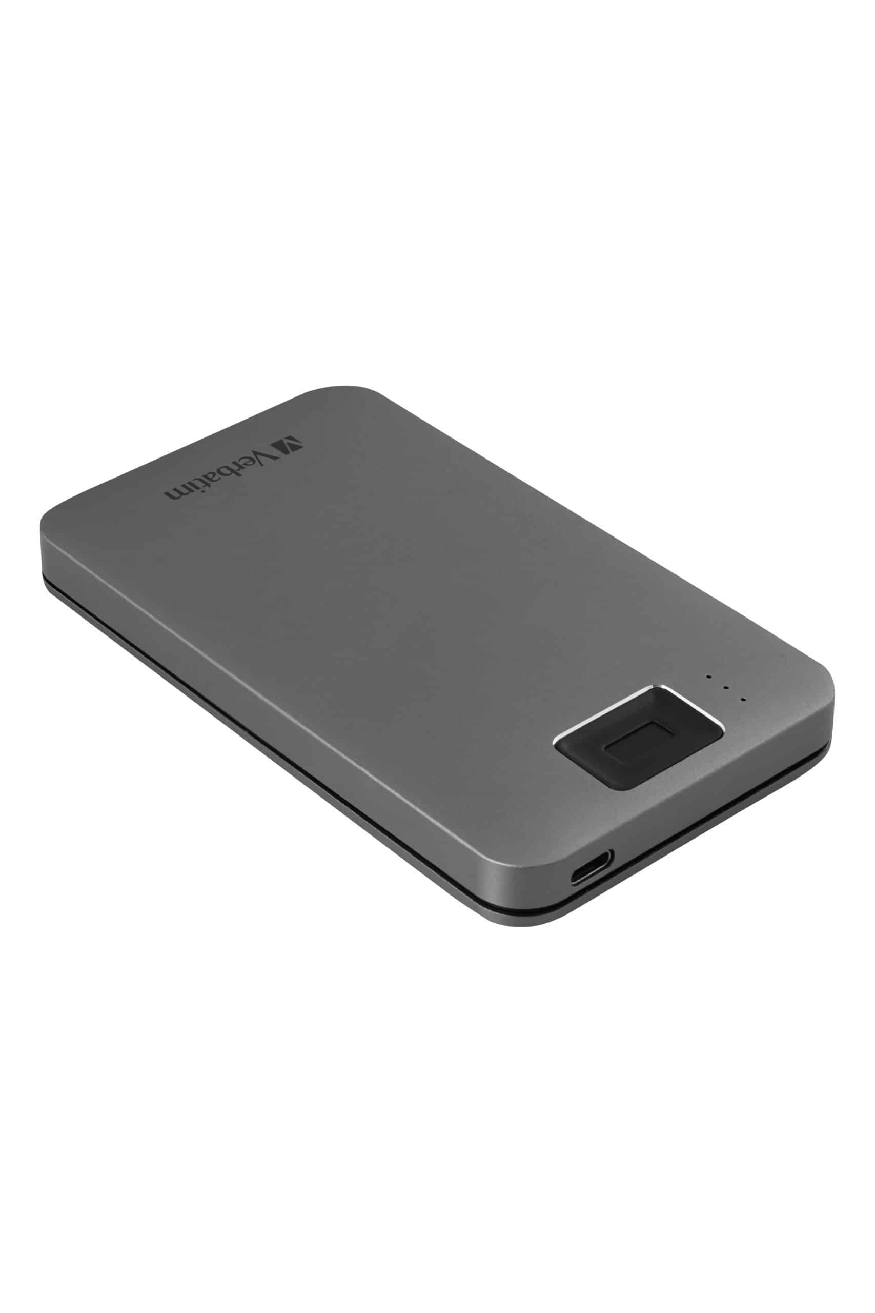 Verbatim 53653 externe harde schijf 2 TB 5400 RPM 2.5" USB Type-C 3.2 Gen 1 (3.1 Gen 1) Grijs - Afbeelding 7