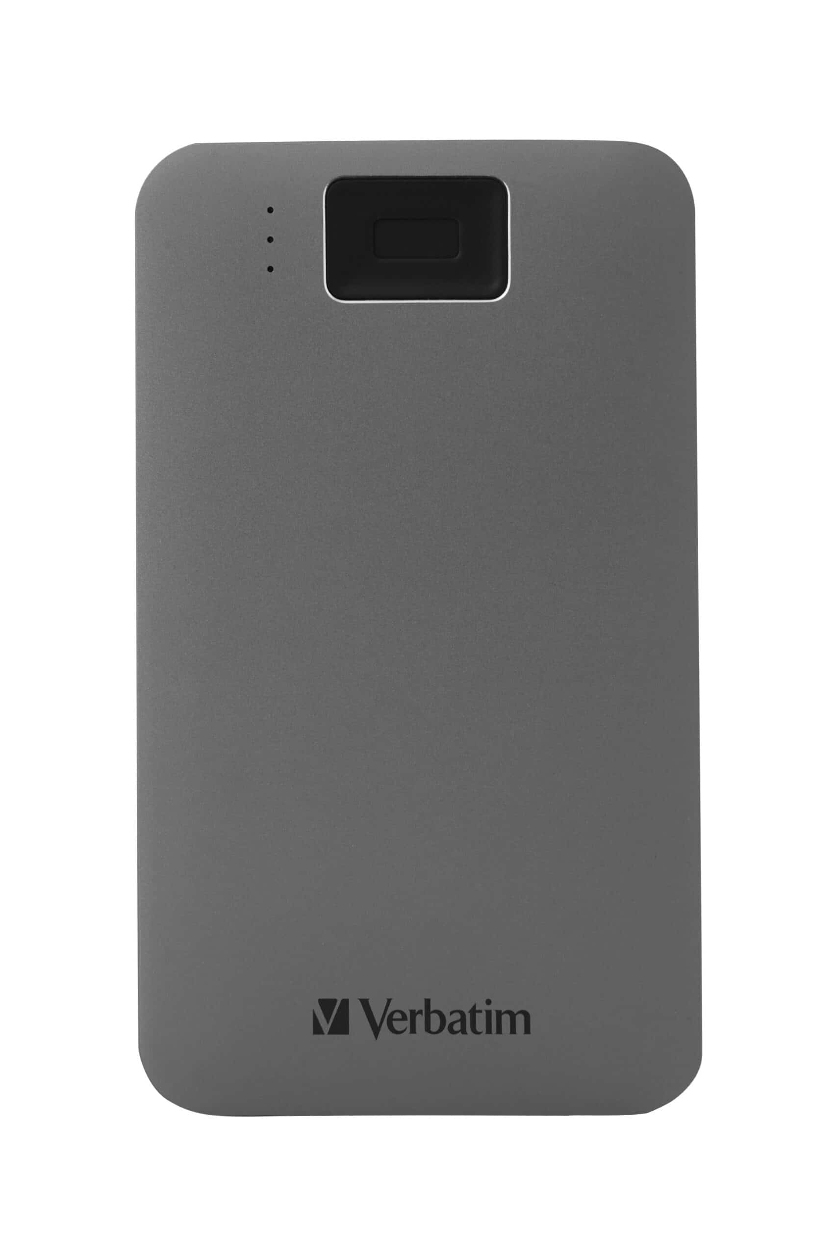 Verbatim 53653 externe harde schijf 2 TB 5400 RPM 2.5" USB Type-C 3.2 Gen 1 (3.1 Gen 1) Grijs - Afbeelding 2