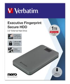 Verbatim 53652 externe harde schijf 1 TB 5400 RPM 2.5" USB Type-C 3.2 Gen 1 (3.1 Gen 1) Grijs