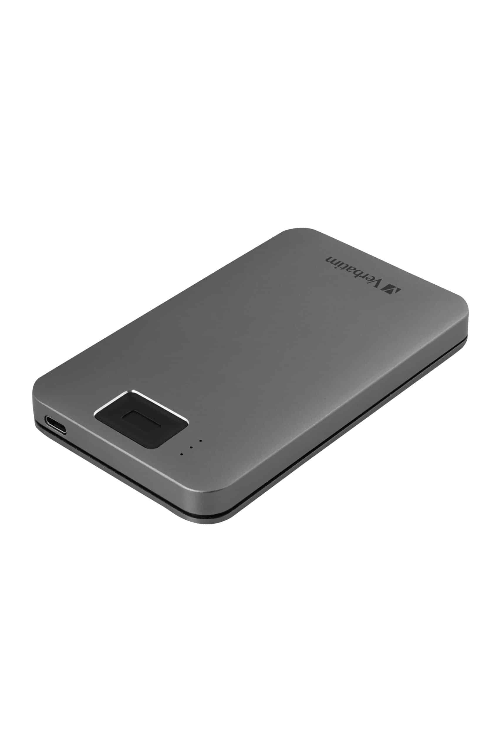 Verbatim 53653 externe harde schijf 2 TB 5400 RPM 2.5" USB Type-C 3.2 Gen 1 (3.1 Gen 1) Grijs - Afbeelding 6