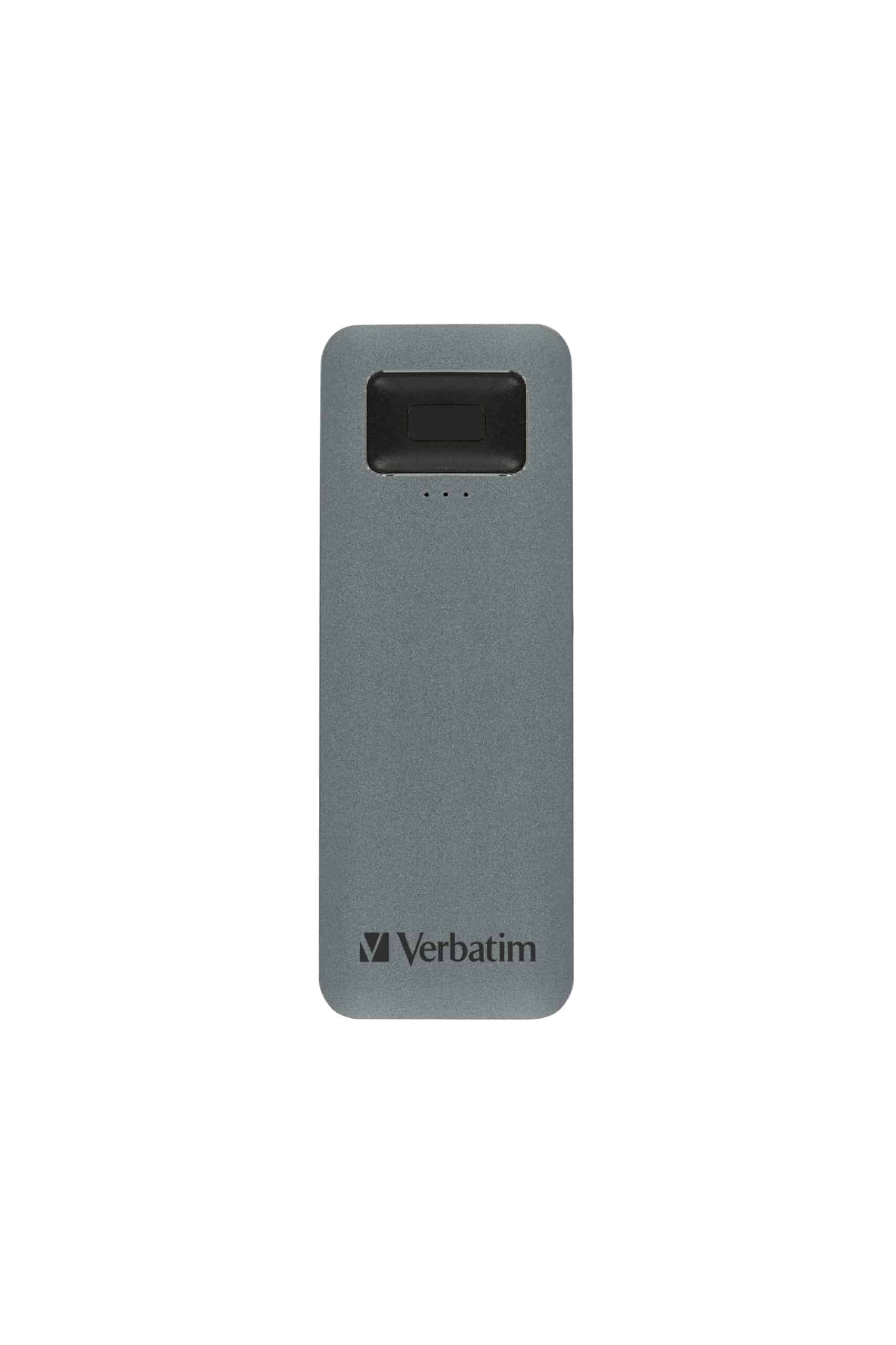 Verbatim 53657 externe solide-state drive 1 TB USB Type-C 3.2 Gen 1 (3.1 Gen 1) Grijs - Afbeelding 2