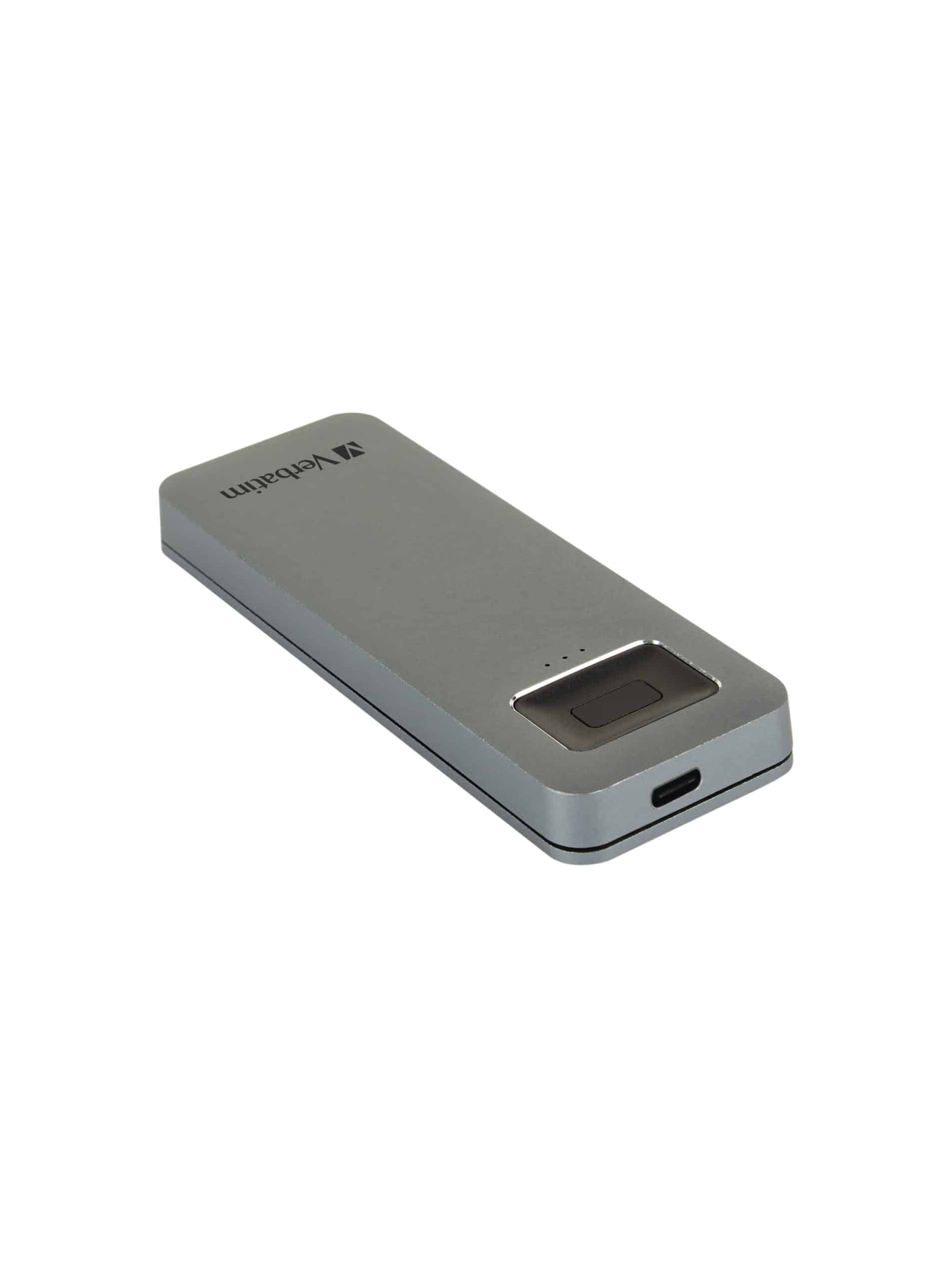 Verbatim 53657 externe solide-state drive 1 TB USB Type-C 3.2 Gen 1 (3.1 Gen 1) Grijs - Afbeelding 7