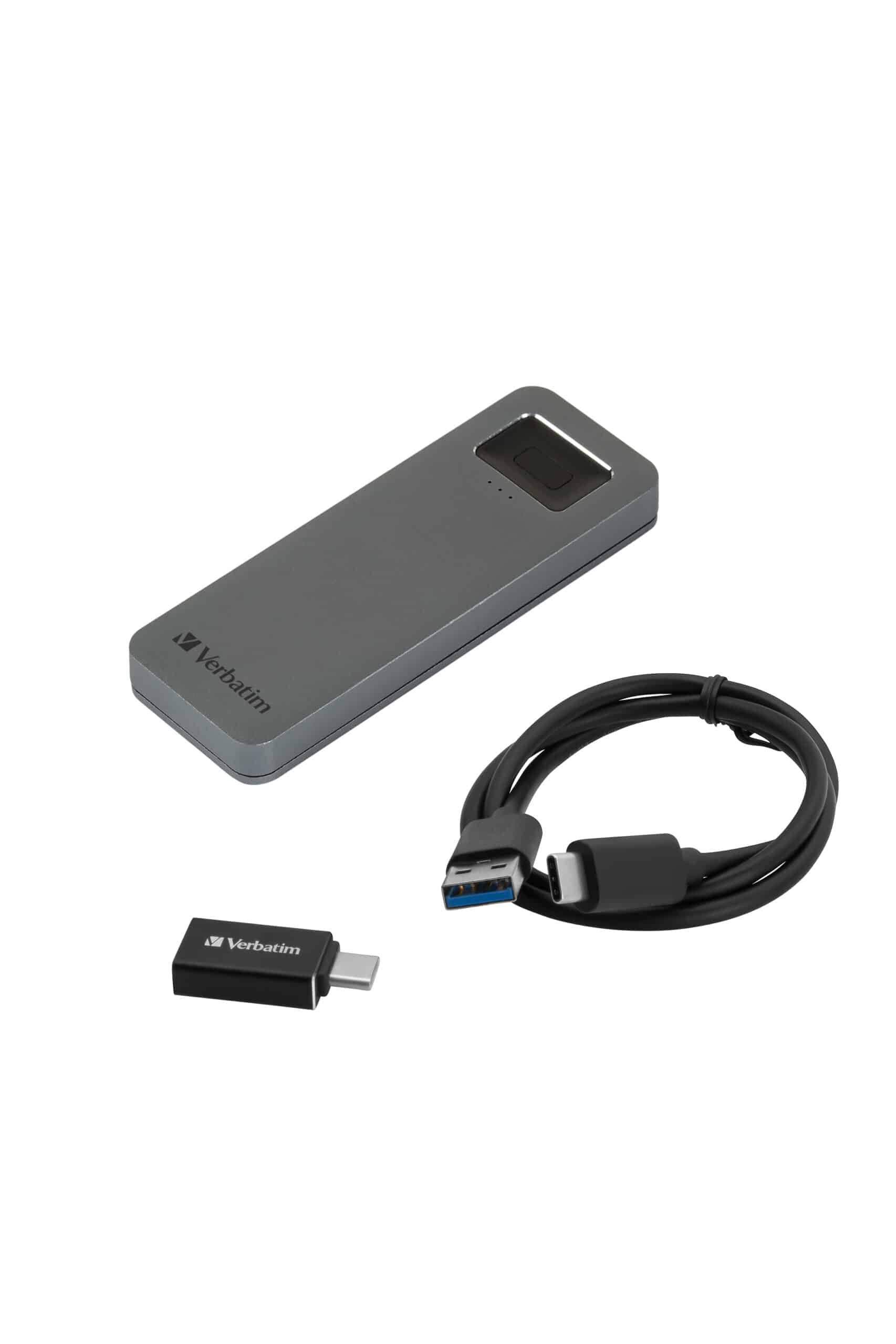 Verbatim 53657 externe solide-state drive 1 TB USB Type-C 3.2 Gen 1 (3.1 Gen 1) Grijs - Afbeelding 4