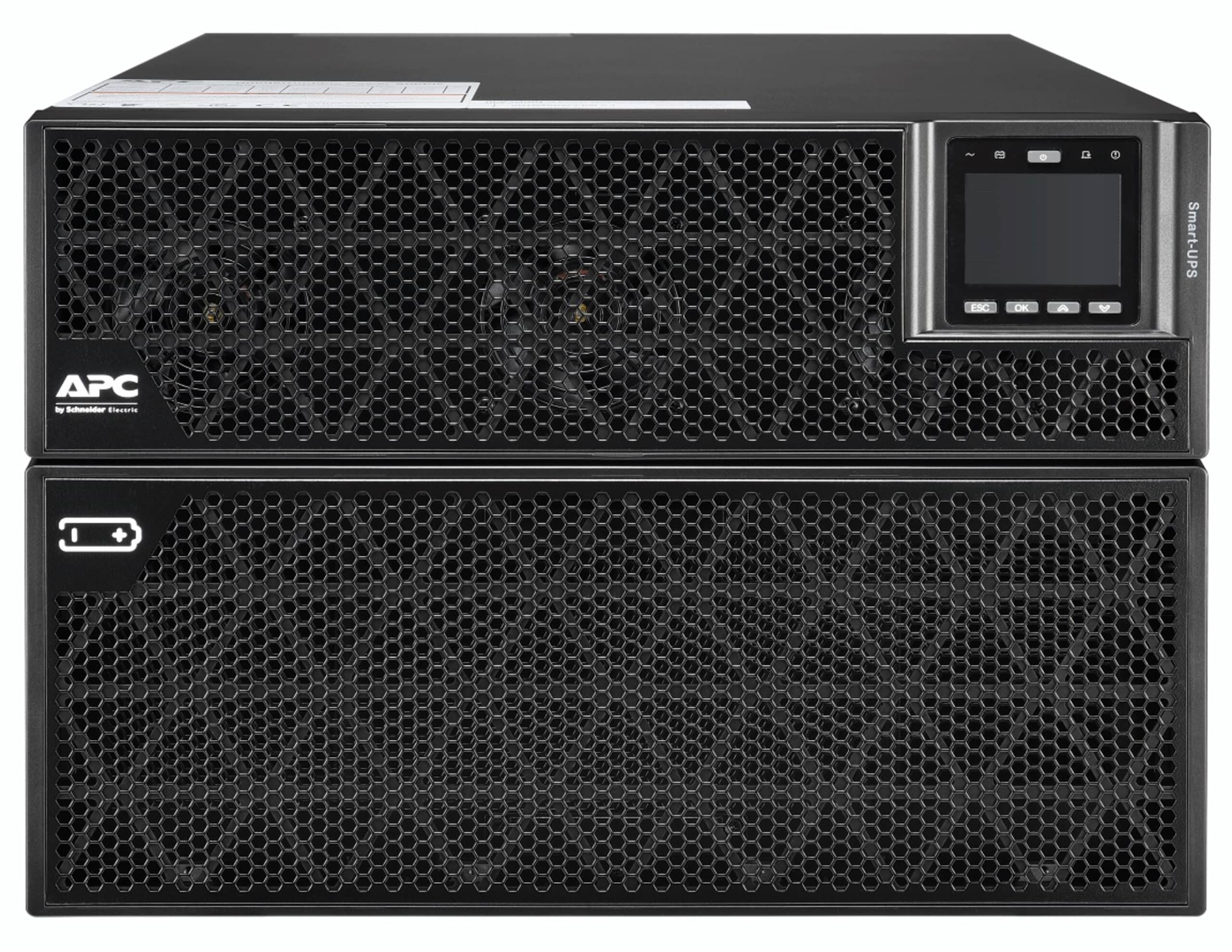 APC Smart-UPS On-Line SRTG20KXLI Noodstroomvoeding, 20kVA/W, 230V&400V hardwired in&uit, NMC Stekkerdoos - Afbeelding 3