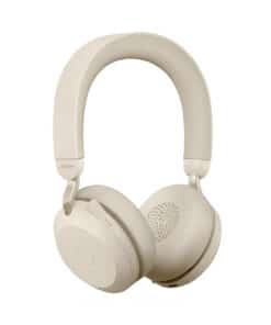 Jabra Evolve2 75 Headset Draadloos Hoofdband Kantoor/callcenter Bluetooth Beige