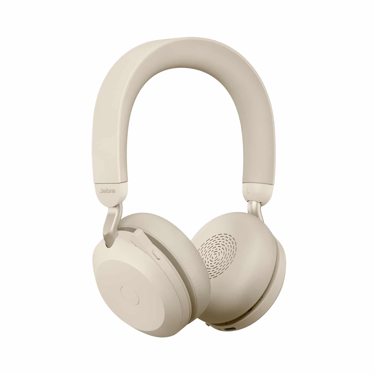Jabra Evolve2 75 Headset Draadloos Hoofdband Kantoor/callcenter Bluetooth Beige