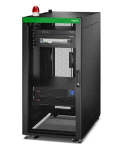 APC Basisconfiguratie kast (geventileerde 24U Easy rack, SRVPM3K, PDP, energiemeter, lokaal beheer, verlichting)