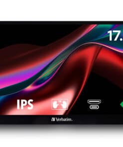 Verbatim 49593 computer monitor 43,9 cm (17.3") 1920 x 1080 Pixels Full HD LCD Touchscreen Zwart - Afbeelding 3