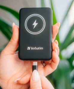 Verbatim Charge 'n' Go Magnetische Draadloze Power Bank 5000mAh Zwart - Afbeelding 6