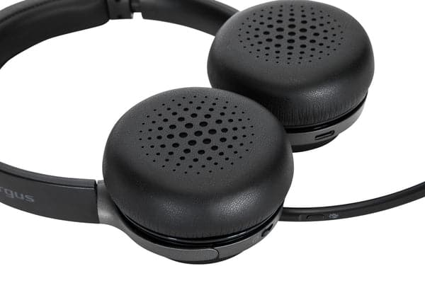 Targus AEH104GL hoofdtelefoon/headset Bedraad en draadloos Hoofdband Oproepen/muziek USB Type-C Bluetooth Zwart - Afbeelding 3