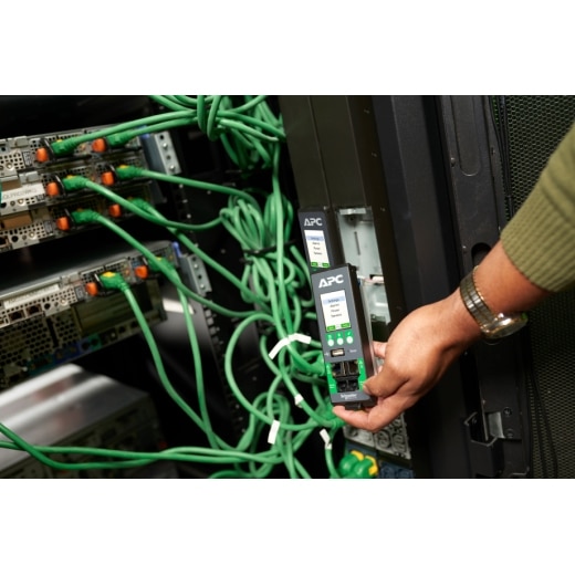 APC APDU10350MO - Metered by Outlet, 0U, 32A, 400V, (24x)C13/15 + (24x)C13/15/19/21, IEC60309 32A 3Fase stekker - Afbeelding 5