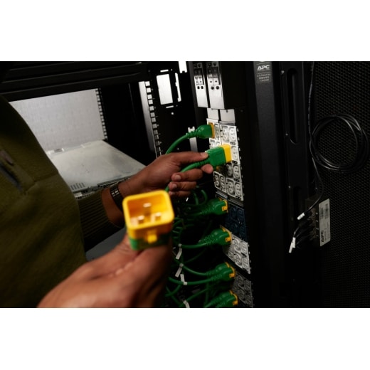 APC APDU10350SM - Switched & Metered-by-Outlet, 0U, 32A, 400V, (24x) C13/15 + (24x) C13/15/19/21, IEC60309 32A 3Fase stekker - Afbeelding 2