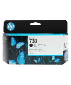 HP 738 130 ml zwarte inktcartridge voor DesignJet