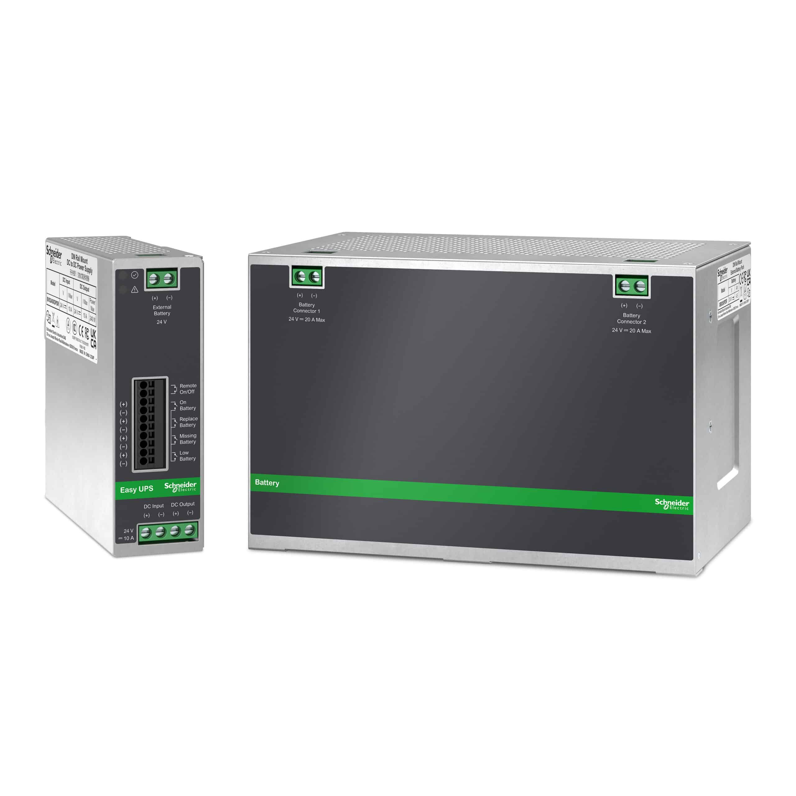 APC XB005XPDR Extern Batterij Pakket, DIN-Rail montage - Afbeelding 2