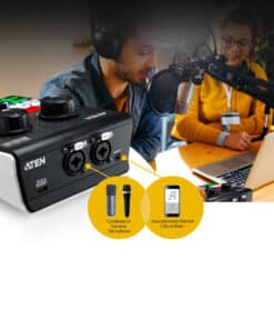 ATEN Podcast AI Audio Mixer | MicLIVE 6-CH - Afbeelding 5