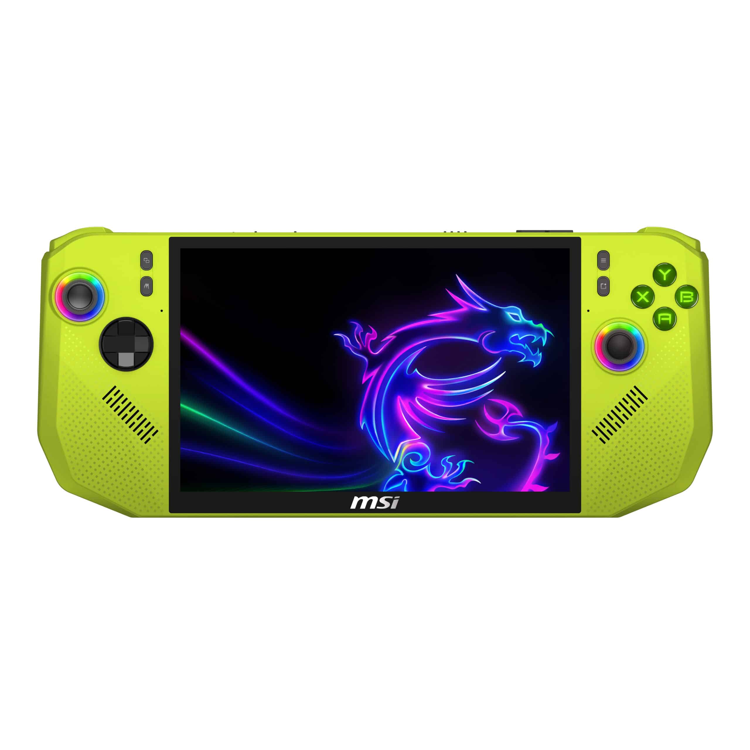 MSI CLAW A8 BZ2EM-048NL draagbare game console 20,3 cm (8") 1 TB Touchscreen Wifi Groen