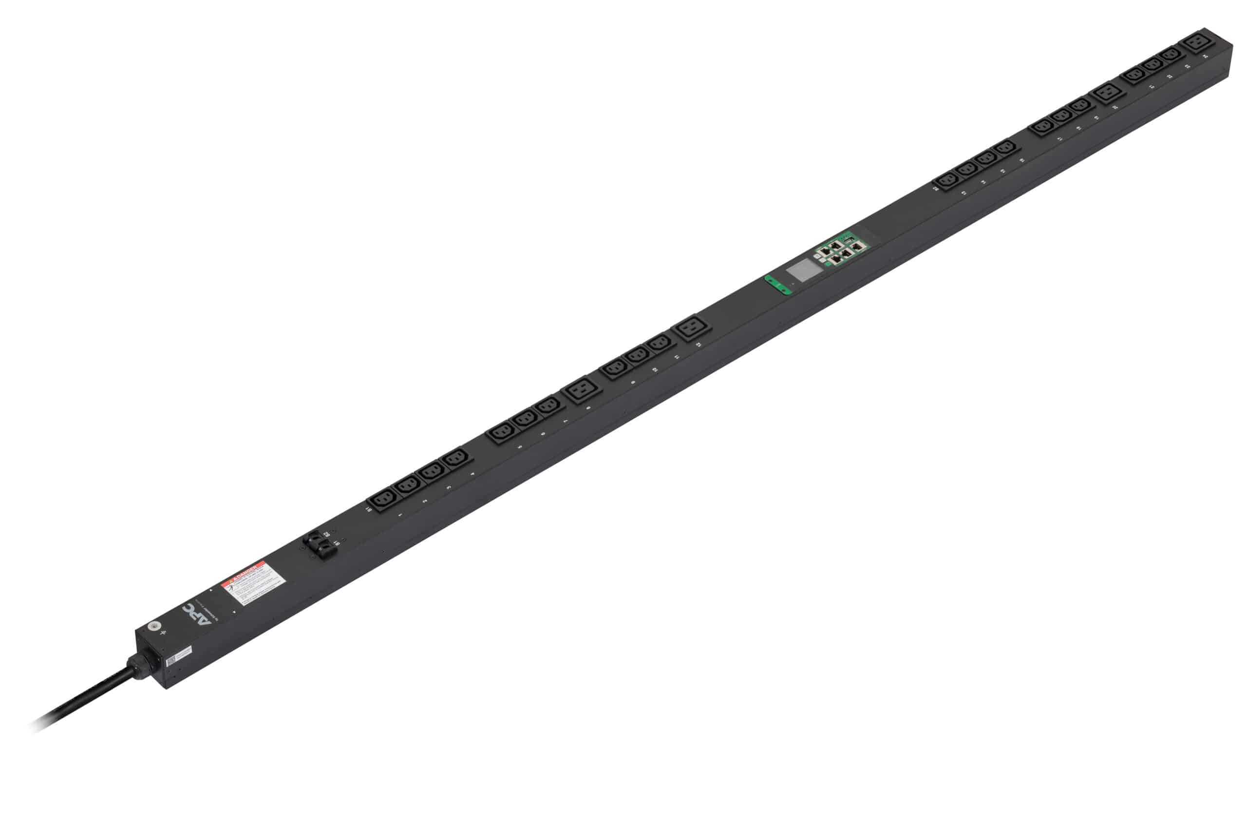 APC Easy PDU EPDU1132MBO, Metered-By-Outlet, 0U, 32A, 230V, (20x)C13 & (4x)C19, IEC60309 32A stekker - Afbeelding 2