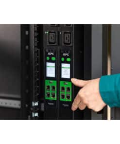 APC Easy PDU EPDU2232M - Metered, 0U, 32A, 400V, (18x)C13 & (6x)C19, IEC60309 32A 3Fase stekker - Afbeelding 2
