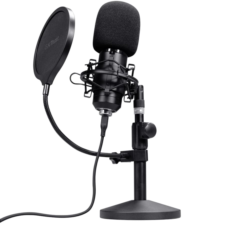 Trust GXT 269 Emita II Zwart Microfoon voor studio's - Afbeelding 2